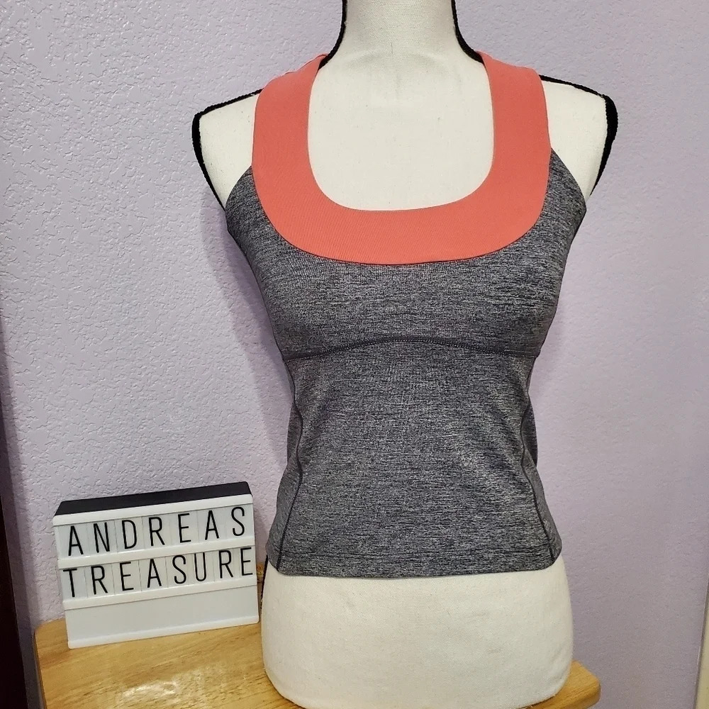 Lululemon Women's Scoop Neck Mesh Racerback Athletic Tank Top 6
